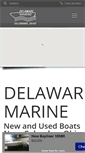 Mobile Screenshot of delaware-marine.com